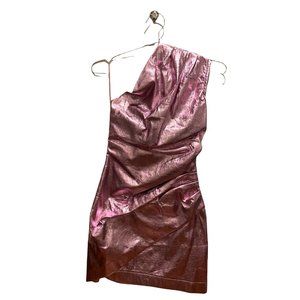 LIONESS LIFE OF THE PARTY MINI DRESS PINK